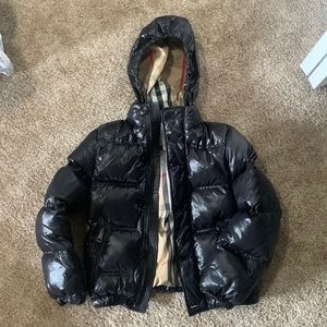 Authentic Burberry Children’s Glossy Down Filled Puffer